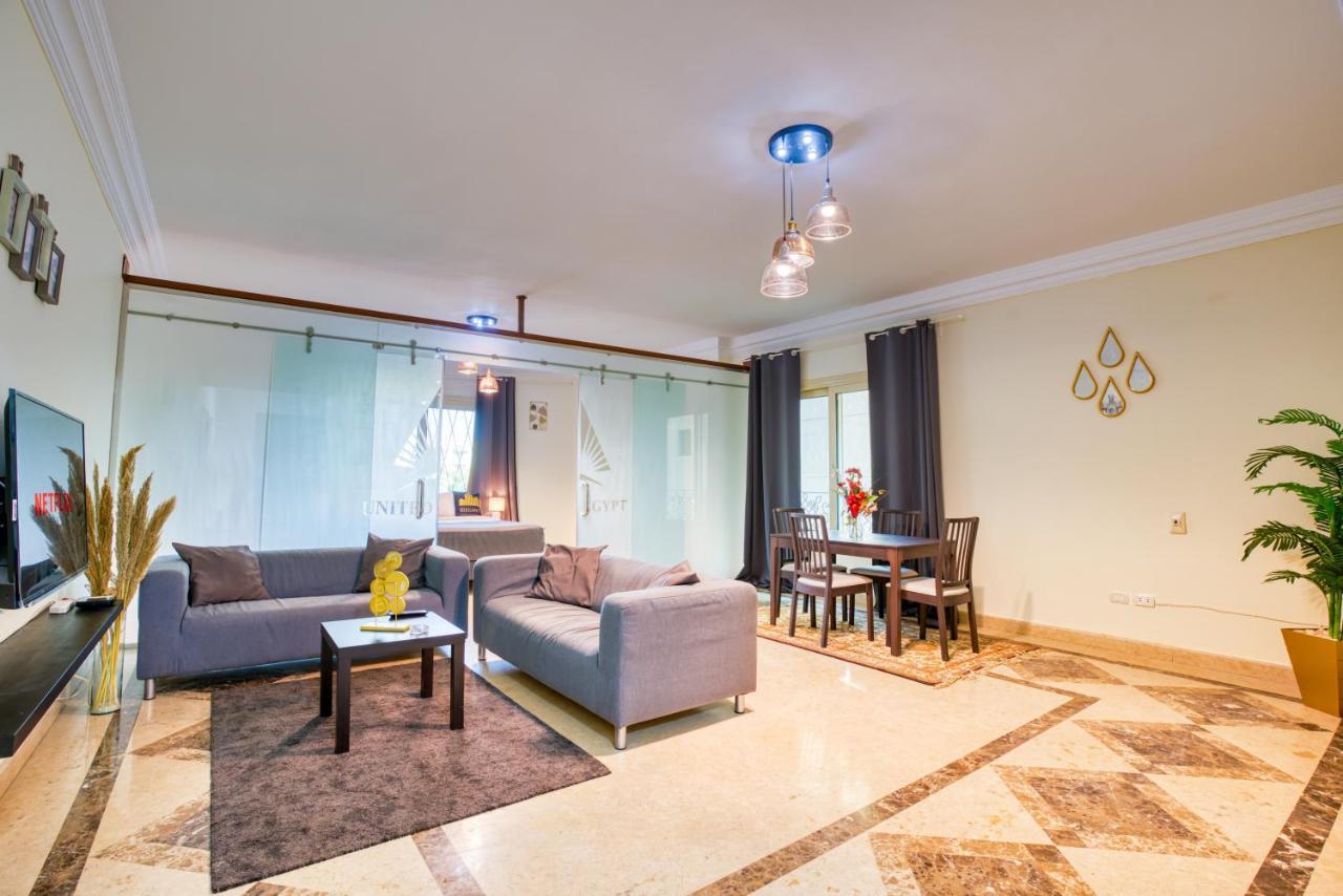 Elegant Modern 1 Bedroom Apartment Near Cairo Festival City Eksteriør billede